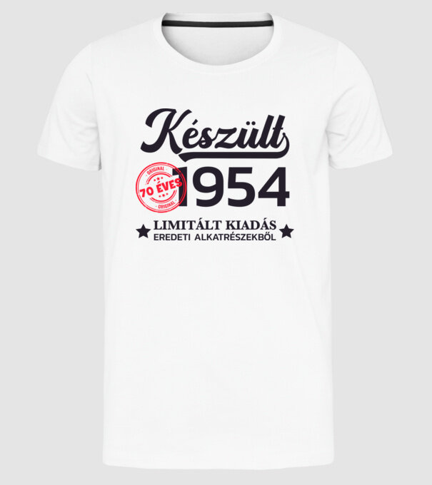  minta fehér pólón