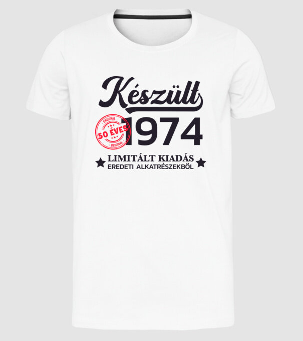  minta fehér pólón