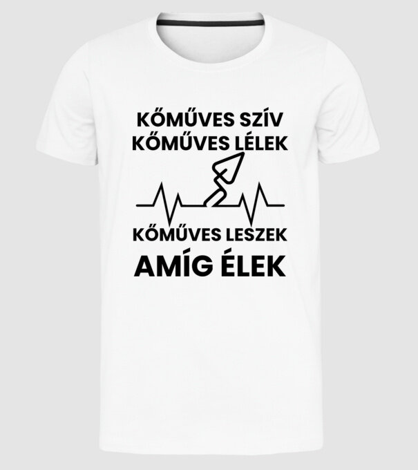  minta fehér pólón