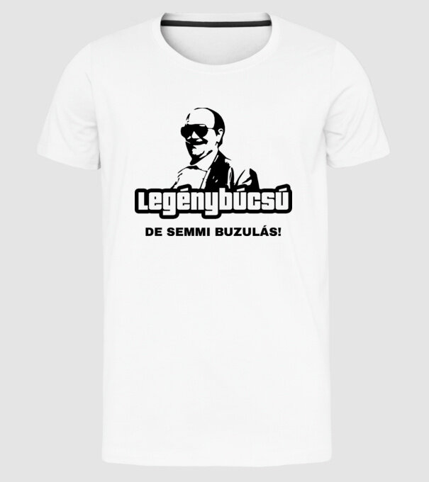  minta fehér pólón