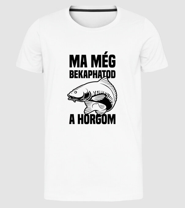  minta fehér pólón