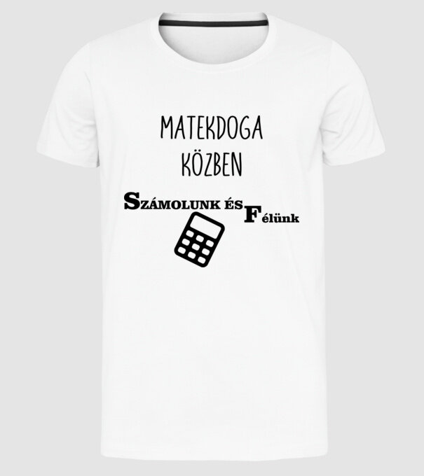  minta fehér pólón