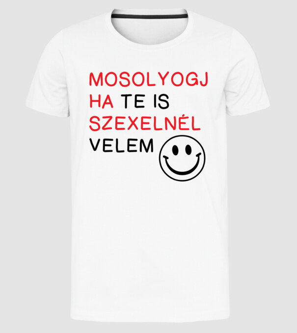 minta fehér pólón