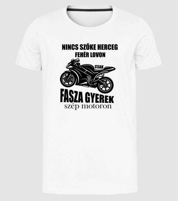  minta fehér pólón