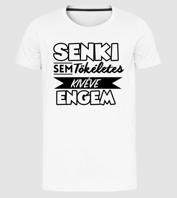  minta fehér pólón