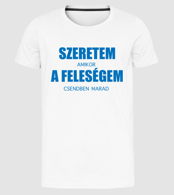  minta fehér pólón