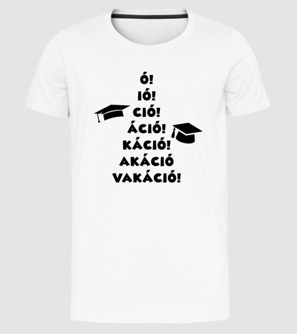  minta fehér pólón