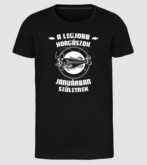  minta fekete pólón