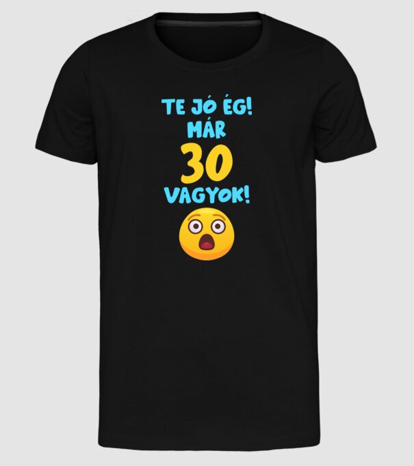  minta fekete pólón