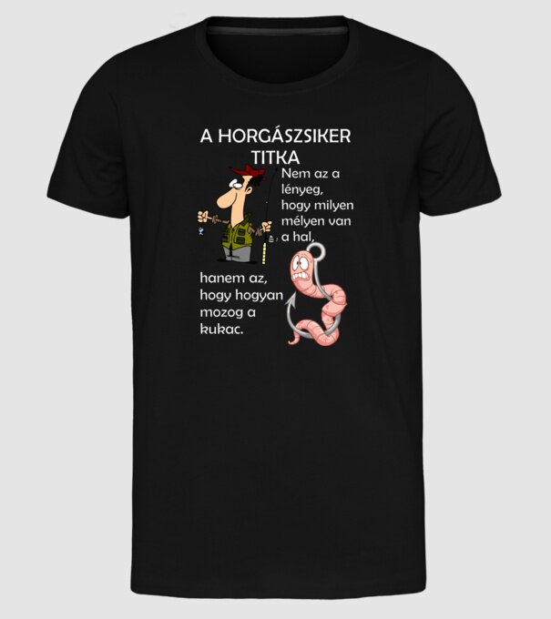  minta fekete pólón