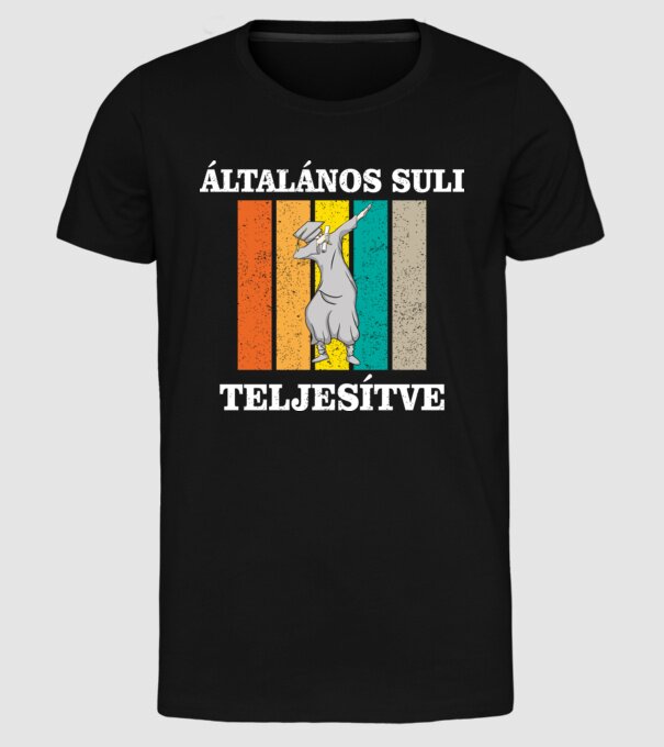  minta fekete pólón