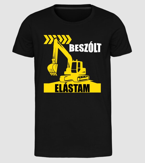  minta fekete pólón