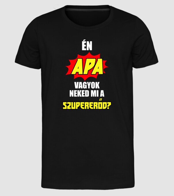  minta fekete pólón