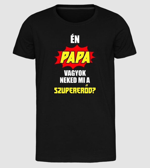  minta fekete pólón