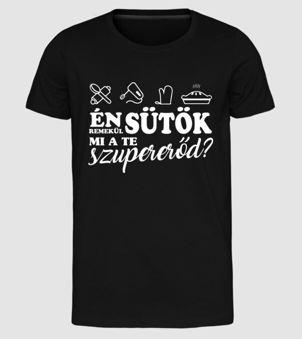  minta fekete pólón