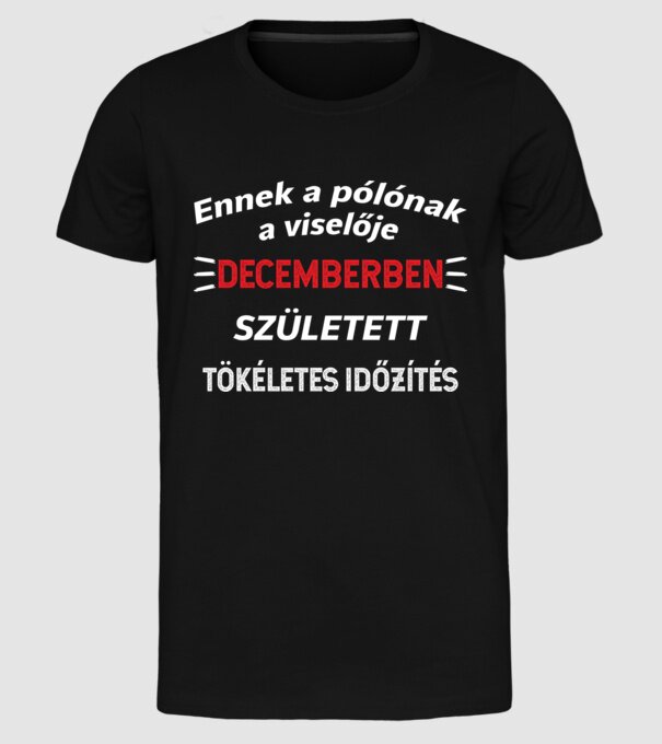  minta fekete pólón