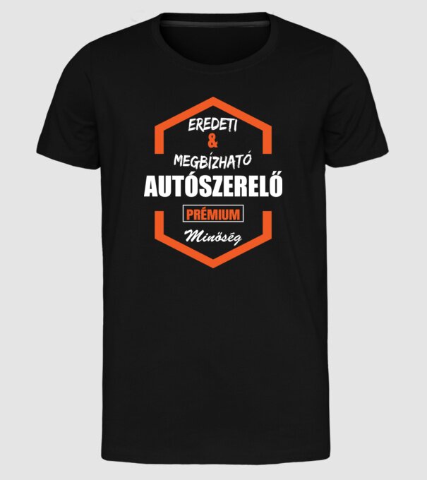  minta fekete pólón