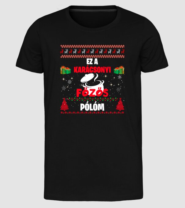  minta fekete pólón