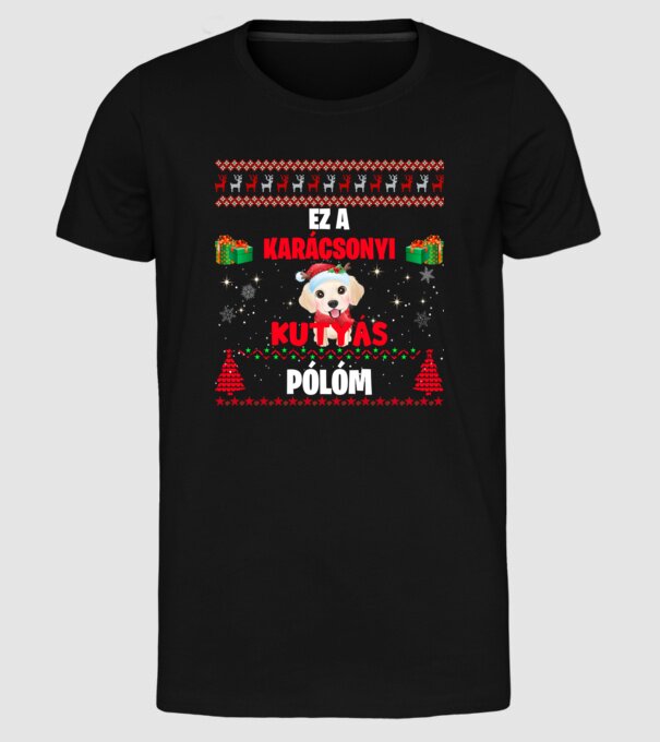  minta fekete pólón