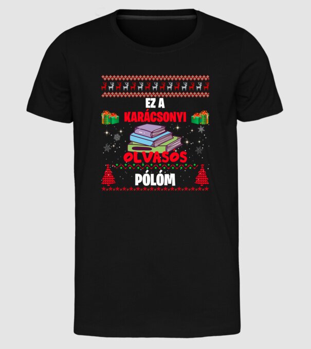  minta fekete pólón