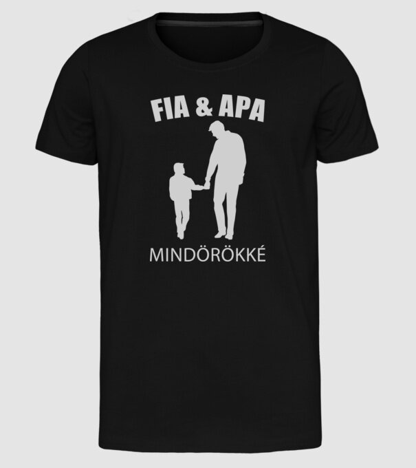  minta fekete pólón