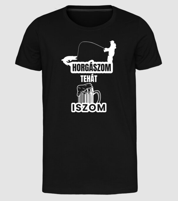  minta fekete pólón