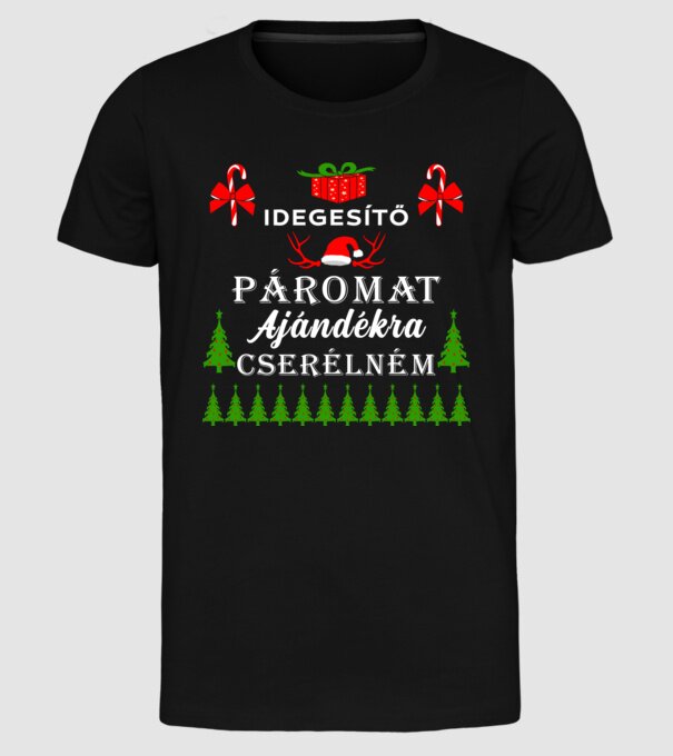  minta fekete pólón