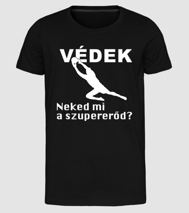  minta fekete pólón