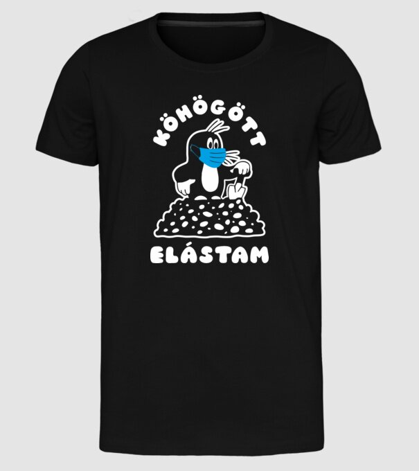  minta fekete pólón