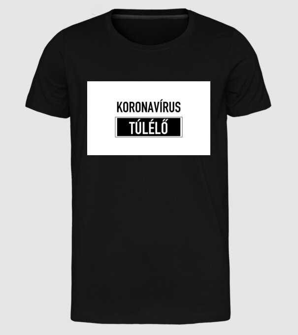  minta fekete pólón