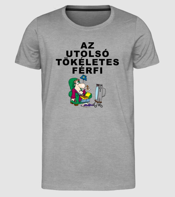  minta szürke pólón