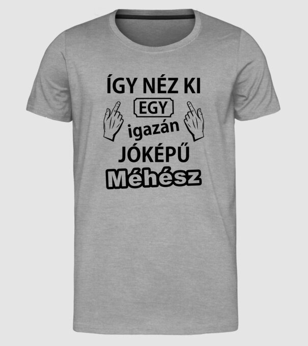  minta szürke pólón