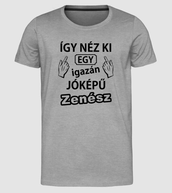  minta szürke pólón
