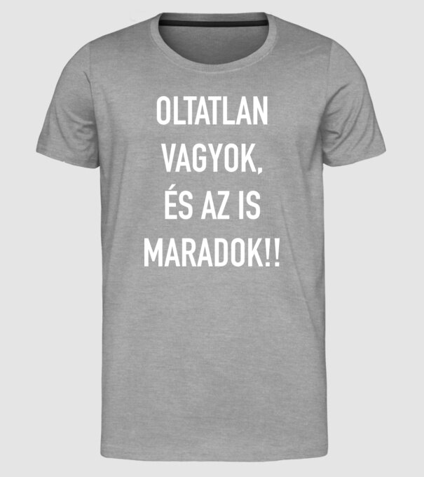  minta szürke pólón
