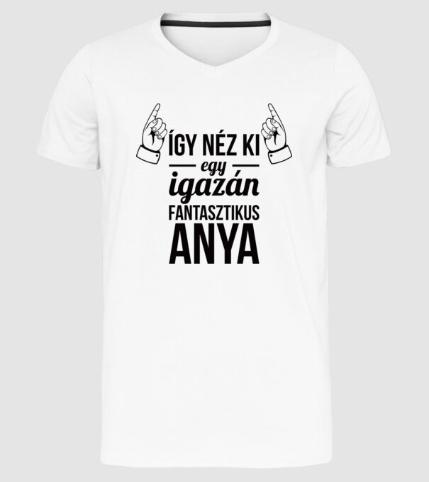  minta fehér pólón