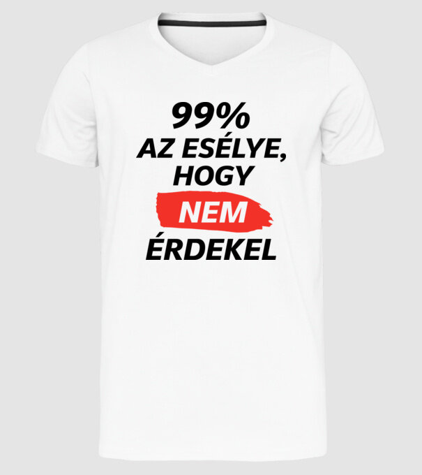  minta fehér pólón