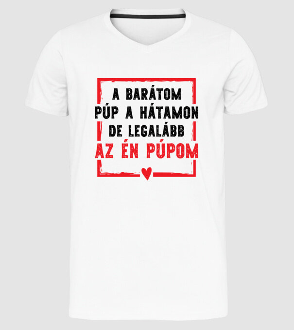  minta fehér pólón