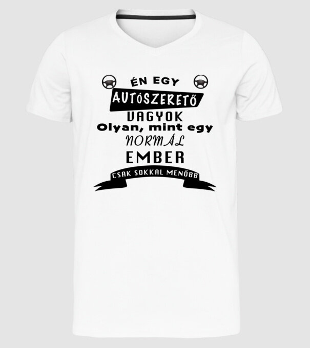  minta fehér pólón