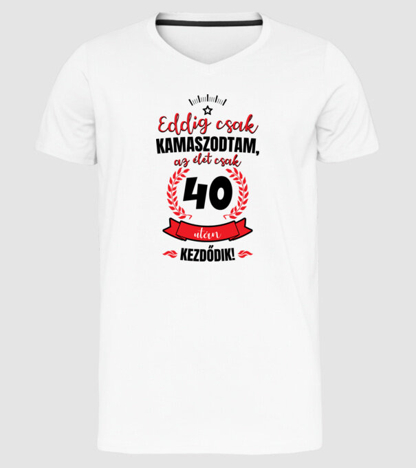  minta fehér pólón
