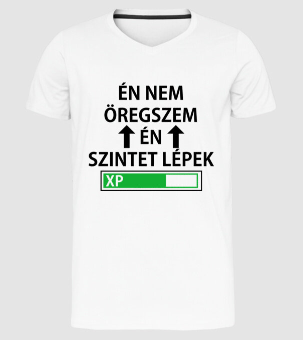  minta fehér pólón