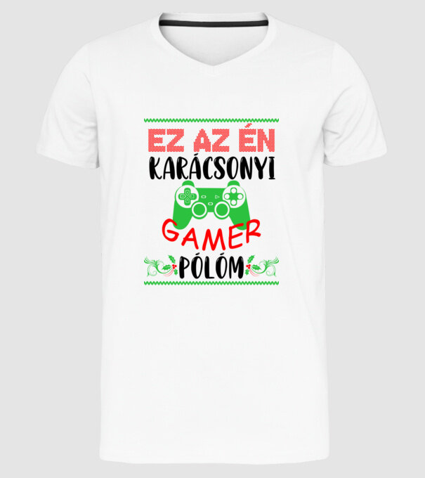  minta fehér pólón
