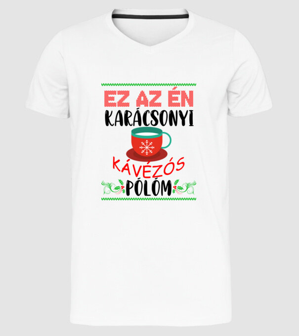  minta fehér pólón