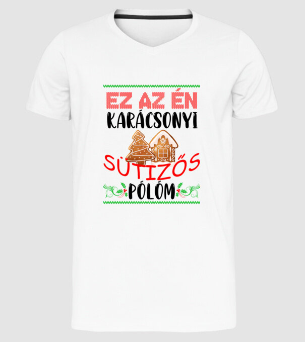  minta fehér pólón
