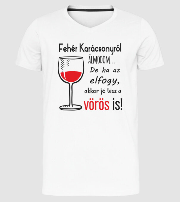  minta fehér pólón