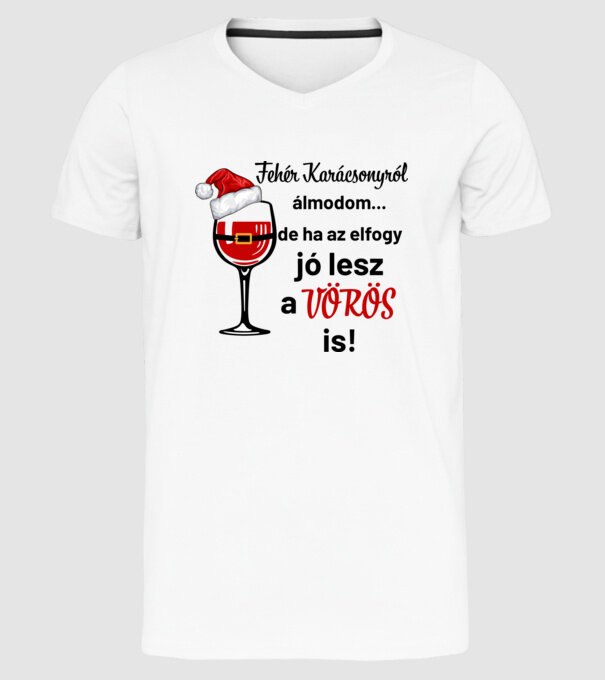  minta fehér pólón