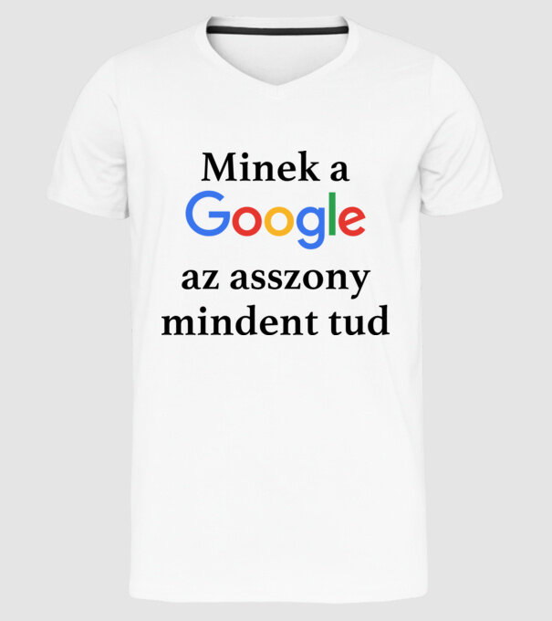  minta fehér pólón