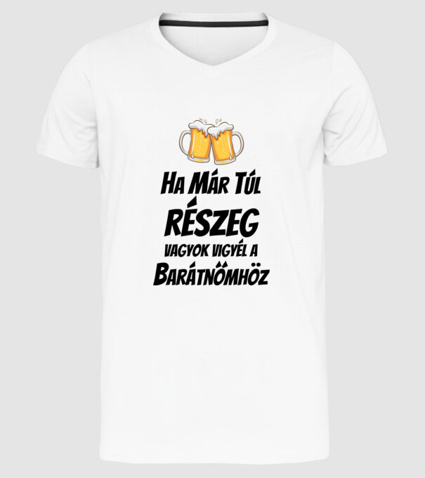  minta fehér pólón