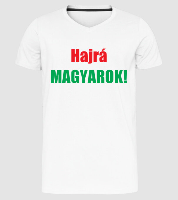  minta fehér pólón