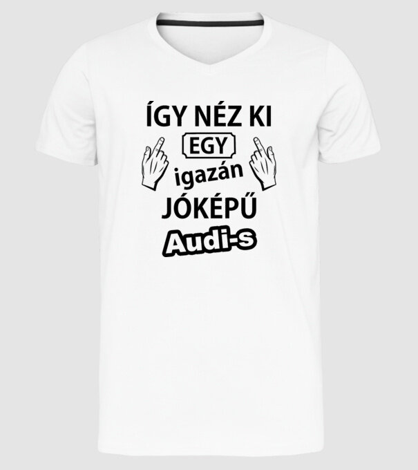  minta fehér pólón