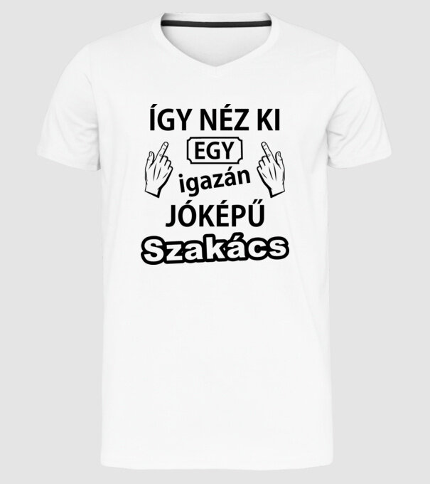  minta fehér pólón